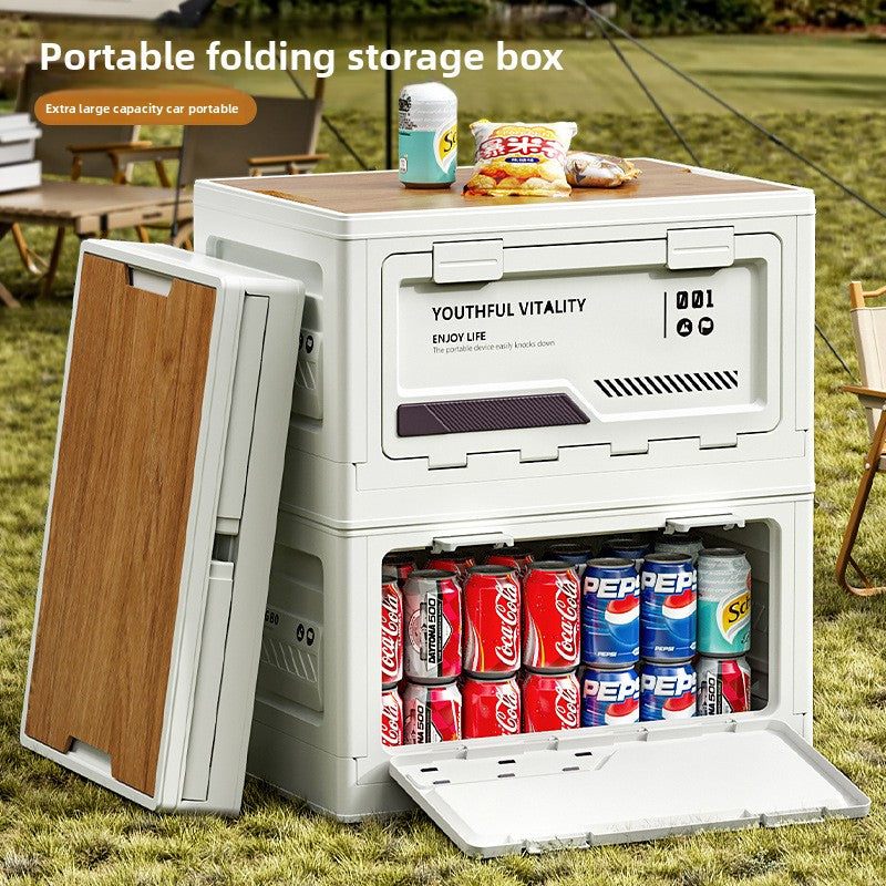 Outdoor camping storage box