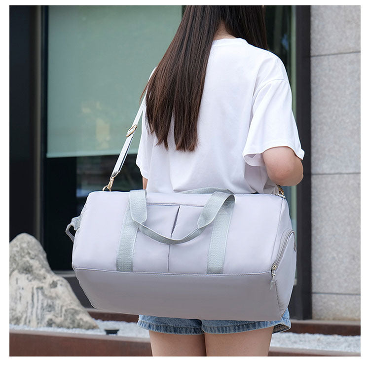 Women's Multifunctional Dry Wet Separation Fitness Travel Bag
