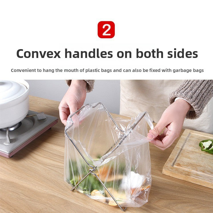 Stainless Steel Kitchen Garbage Rack