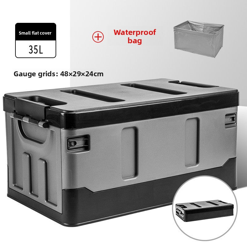Car trunk storage box