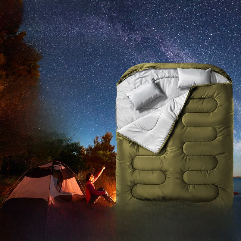 Portable Warm Autumn and Winter Camping Sleeping Bag