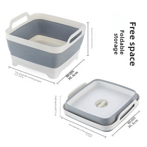 Portable fruit and vegetable washing storage frame