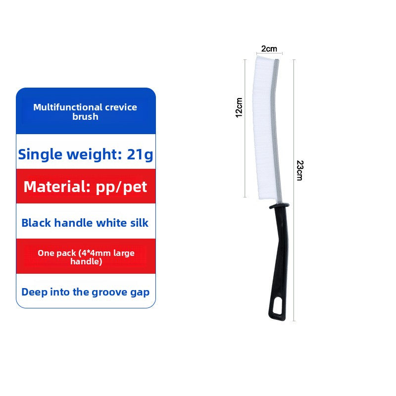 Crevice cleaning brush kitchenware