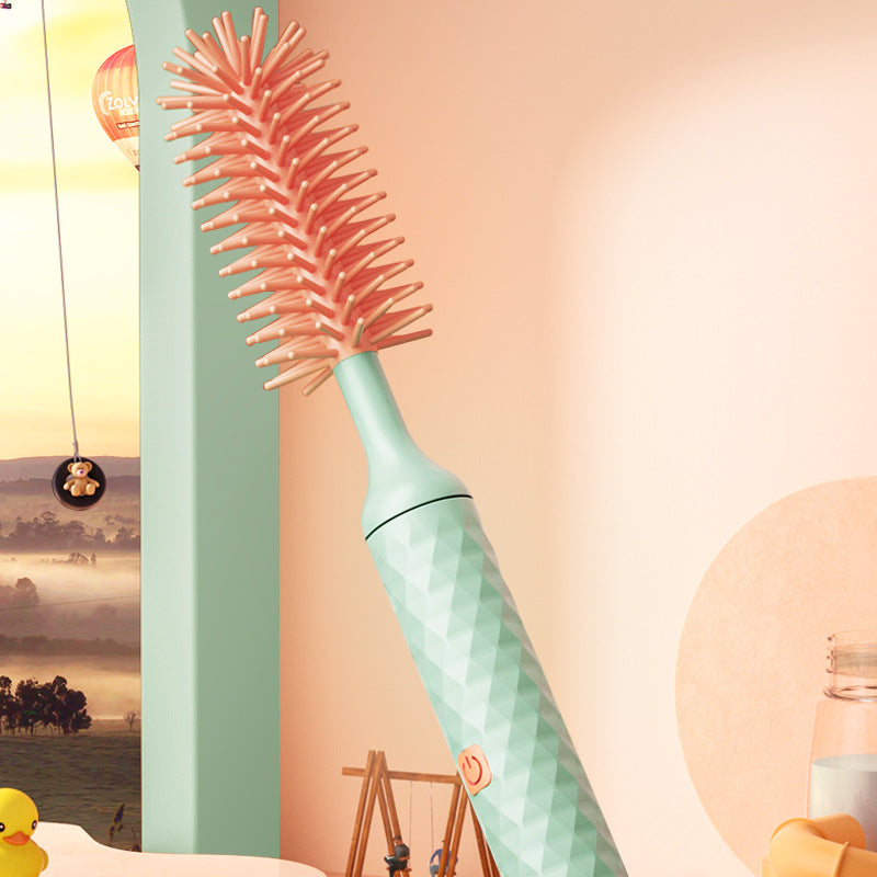 Electric baby bottle brush cleaning brush set