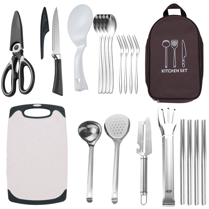 Outdoor Tableware Portable suit
