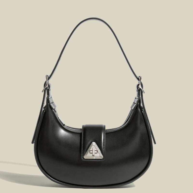 French crescent-shaped handbag