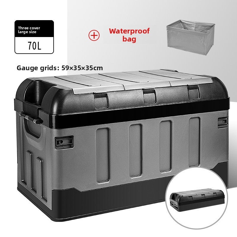 Car trunk storage box