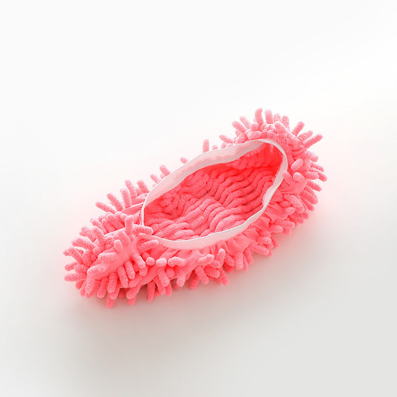 Floor mopping slippers are detachable and washable for cleaning the floor