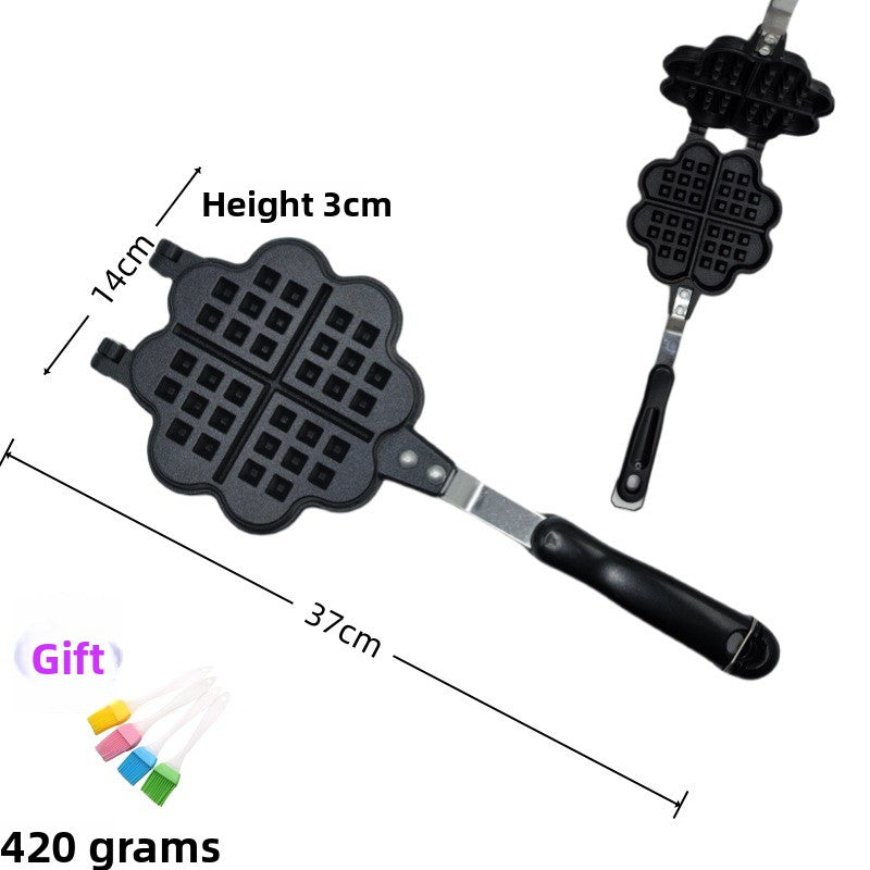 Waffle machine molds for household use