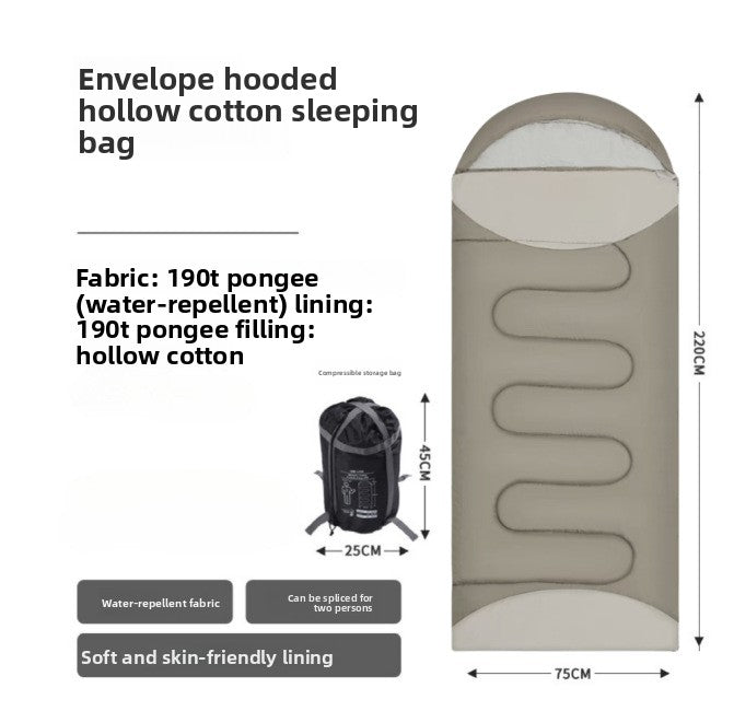 camping envelope sleeping bag