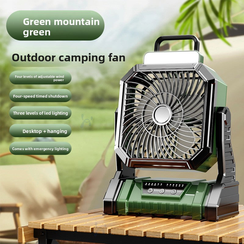 Outdoor camping fan