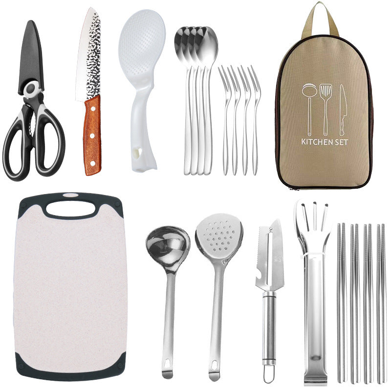 Outdoor Tableware Portable suit