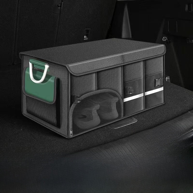 Car trunk storage box