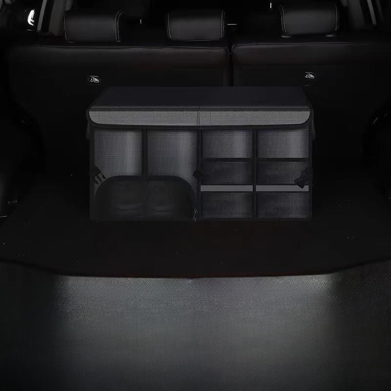 Car trunk storage box