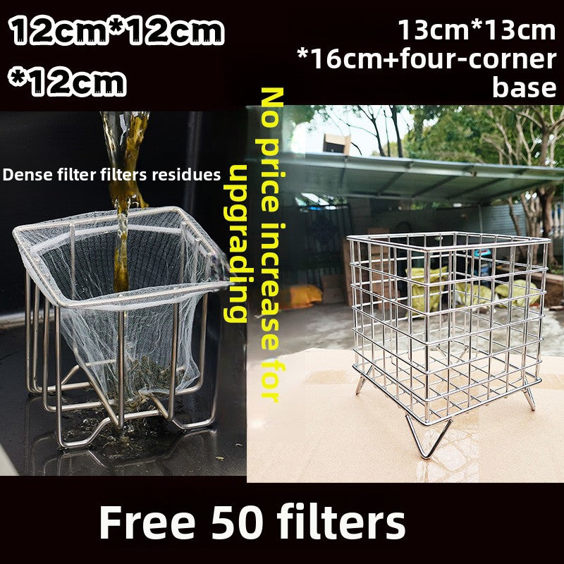 Stainless steel sink filter screen