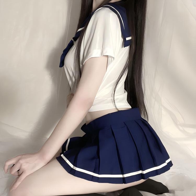 Sexy Cute Student Dress Campus Age College Style JK Uniform