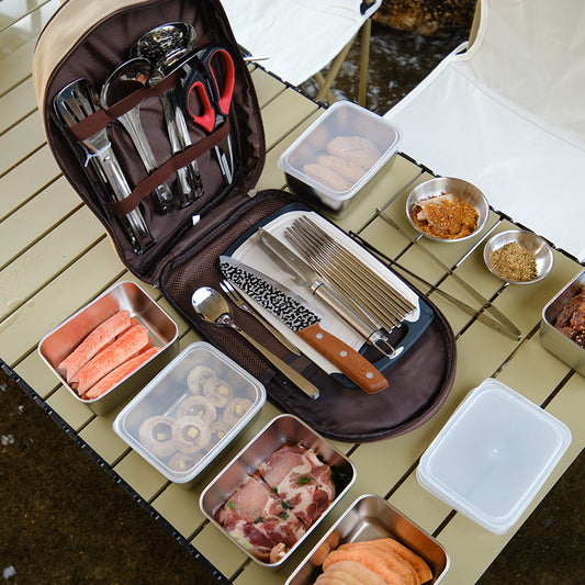 Outdoor Tableware Portable suit