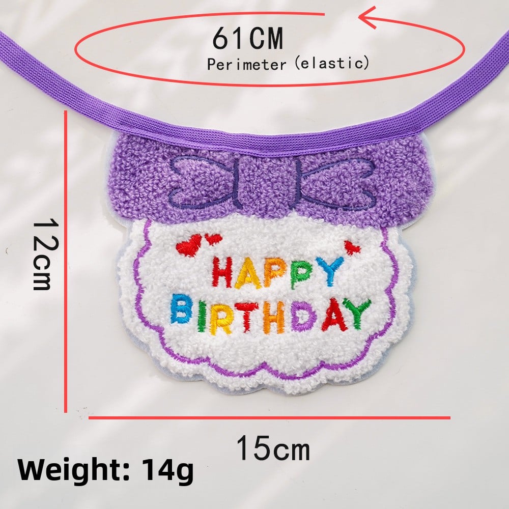 Pet towel party decoration