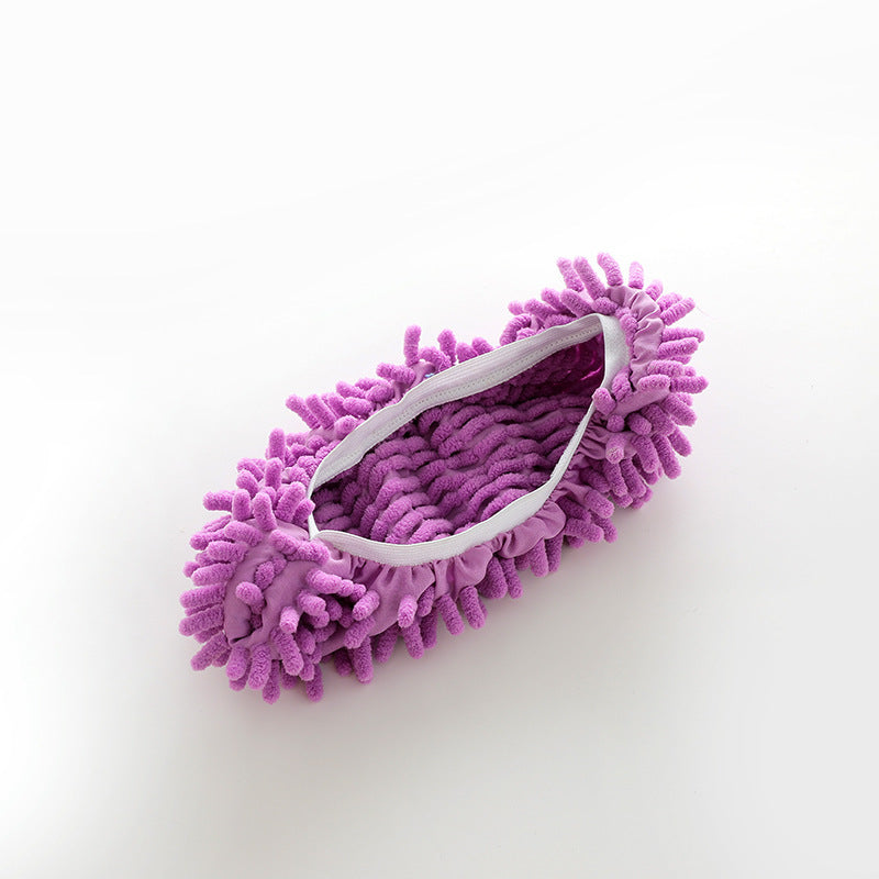 Floor mopping slippers are detachable and washable for cleaning the floor