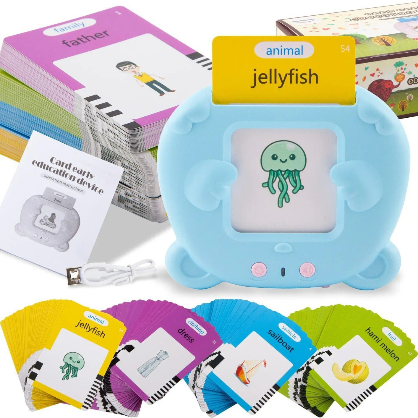 Enlightenment card insertion machine Early education card machine