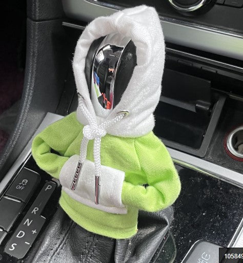 car gear shift lever hooded clothes cover