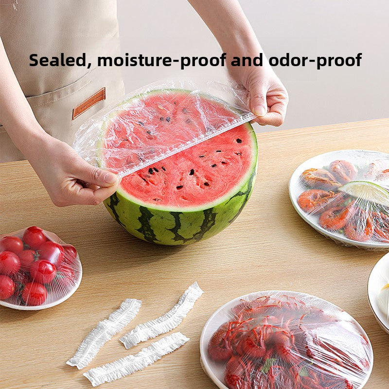 Tear-free disposable cling film cover