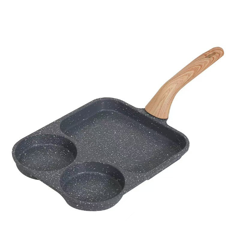Four-hole breakfast egg burger pot