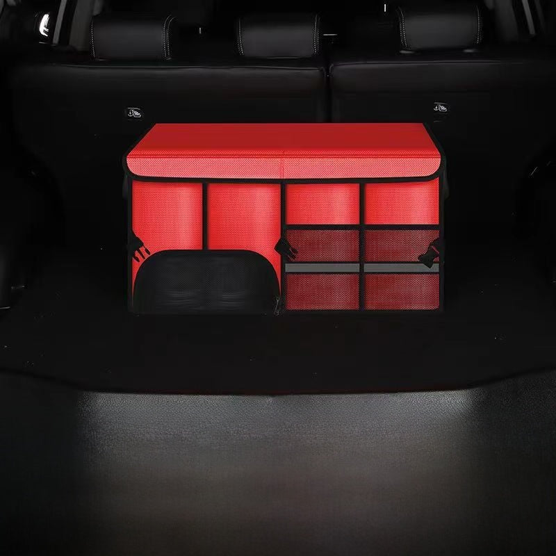 Car trunk storage box