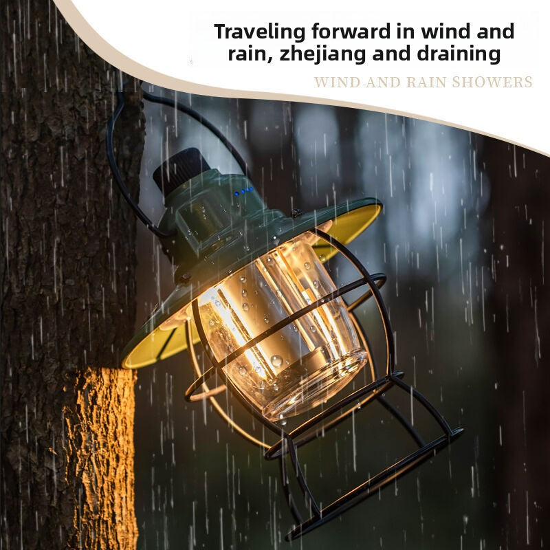 The outdoor lighting camping lamp has an extremely long battery life