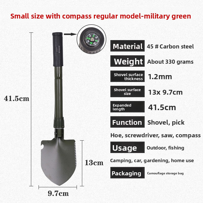 Multi-functional engineer shovel