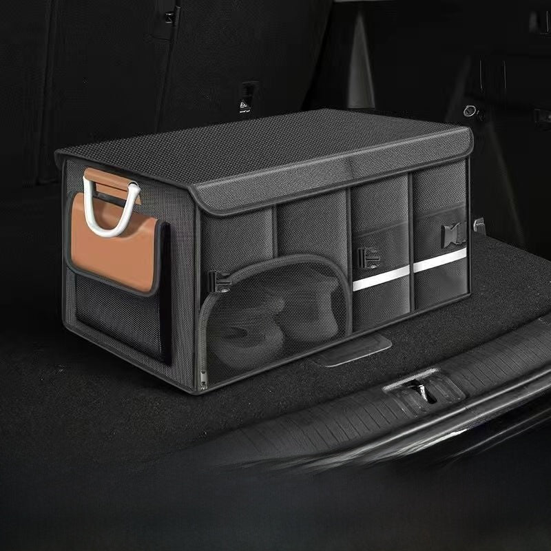 Car trunk storage box