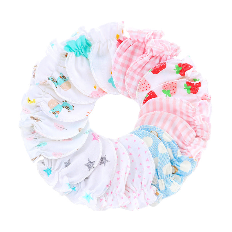 Newborn scratch-resistant gloves