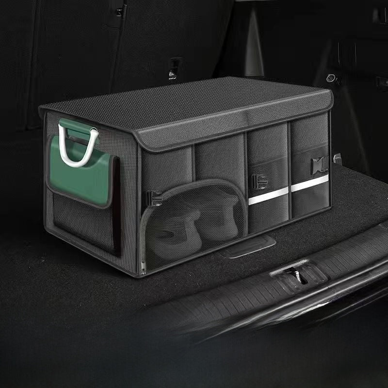 Car trunk storage box