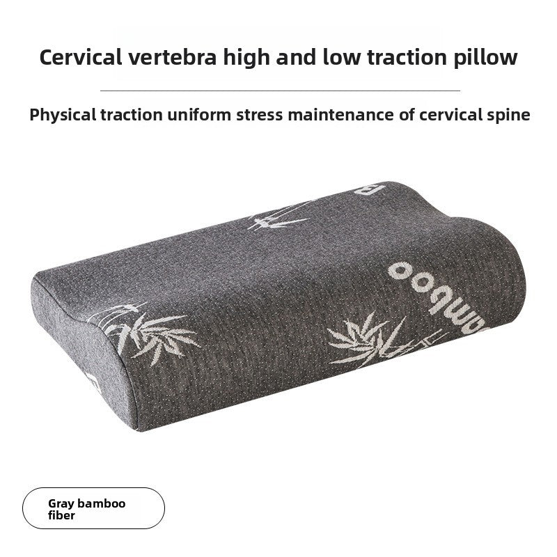 Memory cotton pillow core wave pillow