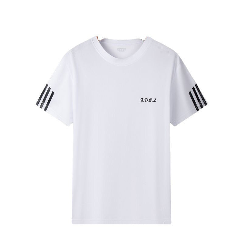 "Men's Quick-Dry Fitness Set ? Shorts & Short-Sleeve T-Shirt for Training, Running, Basketball"