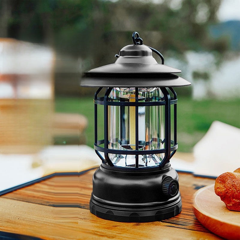 Portable LED camp light and tent light