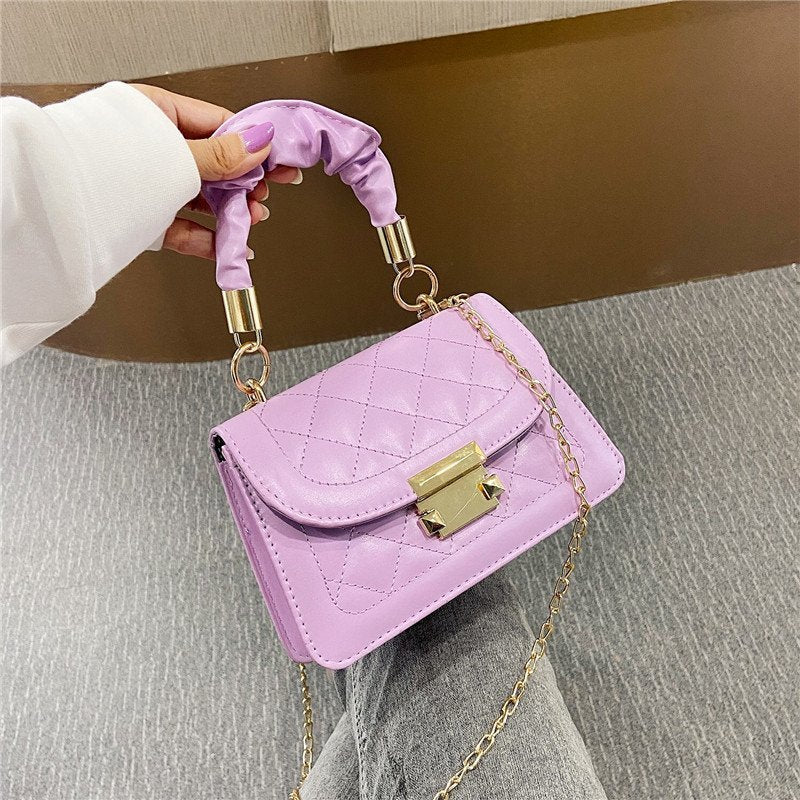 Diamond Quilted Chain Bag