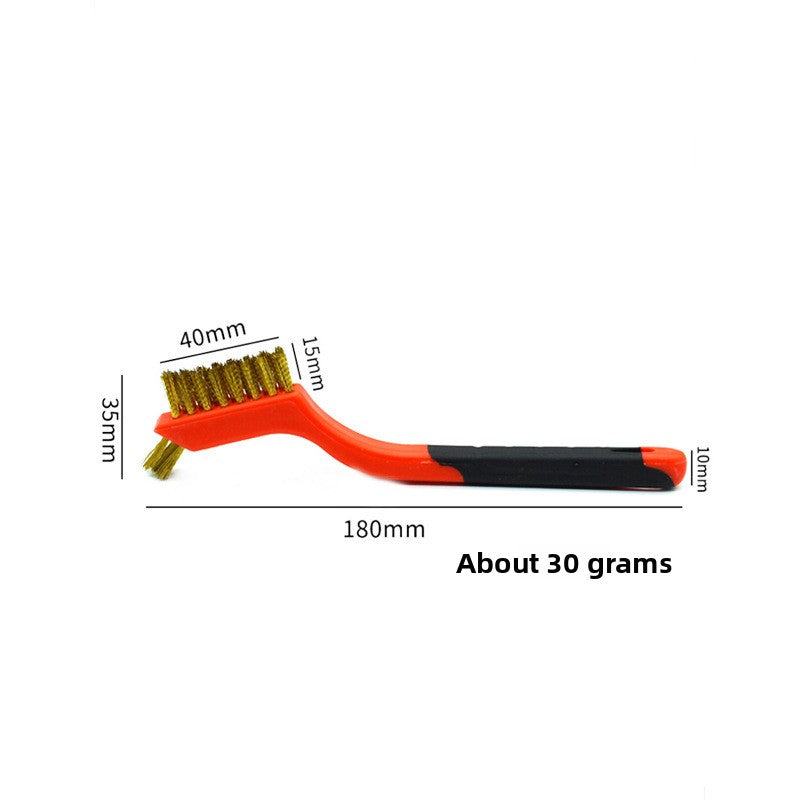 Nine-horse 3pc Double-head set of wire brushes