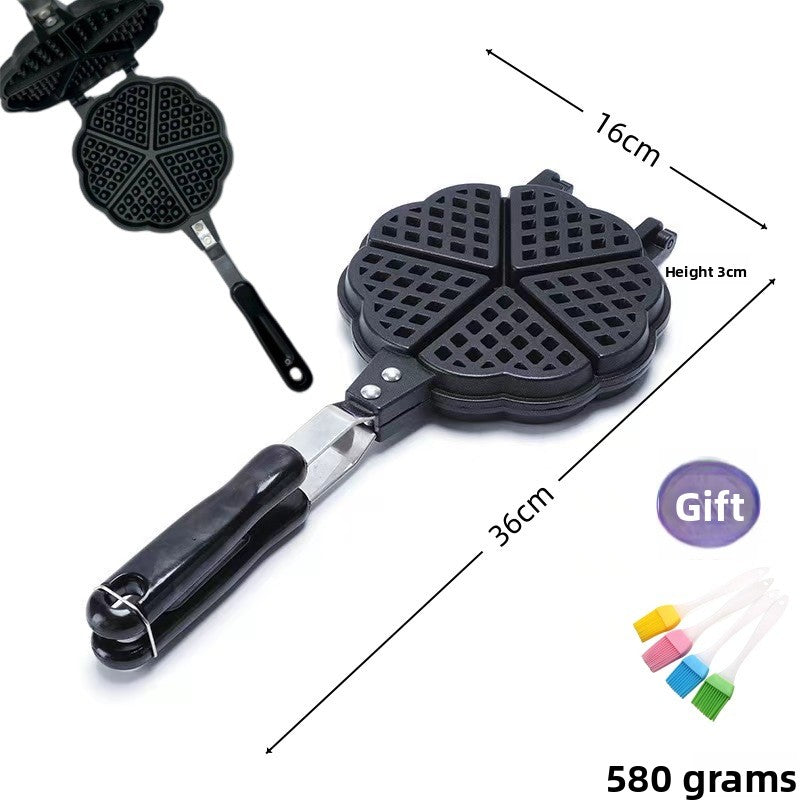 Waffle machine molds for household use