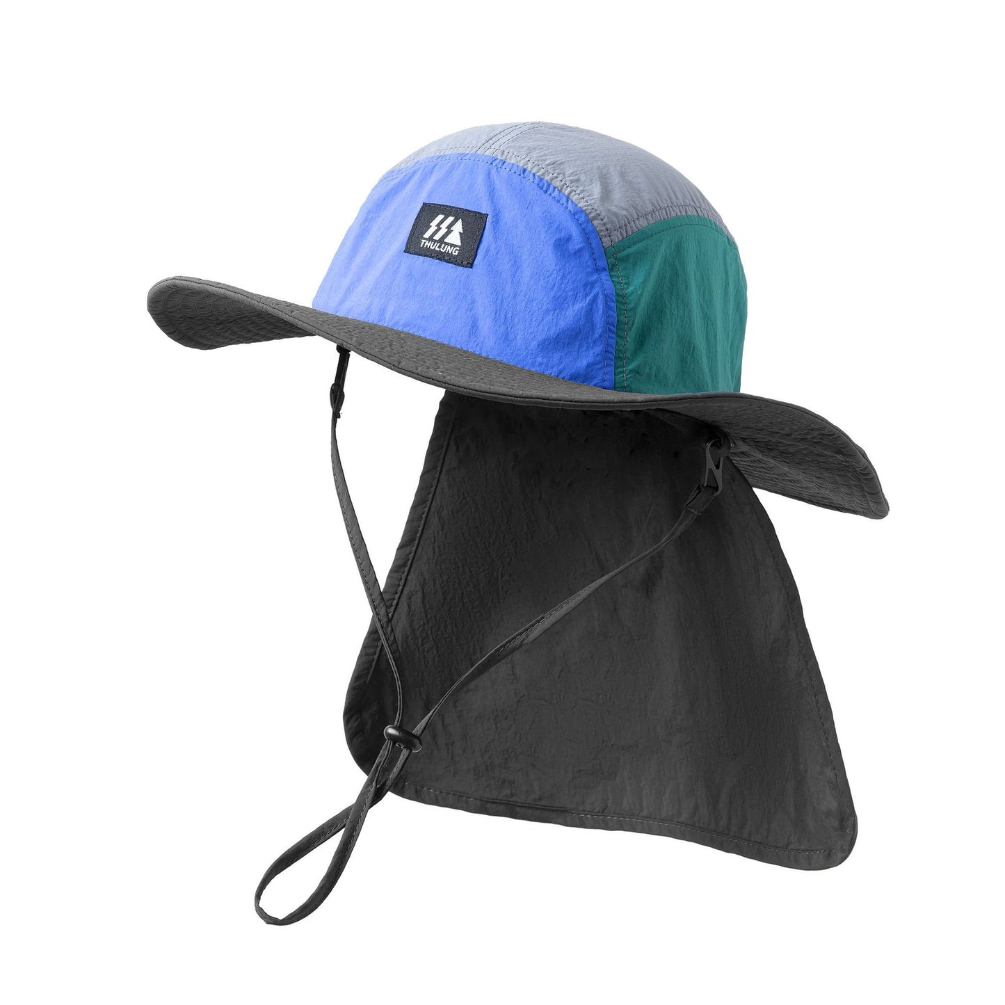 A shawl, neck protector fisherman's hat, mountain-style outdoor
