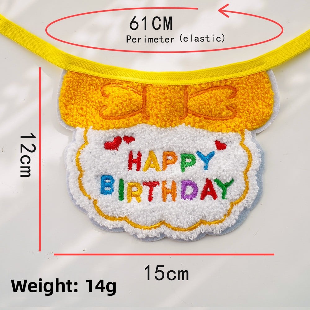Pet towel party decoration