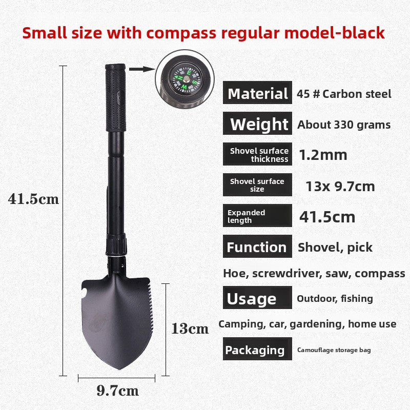 Multi-functional engineer shovel