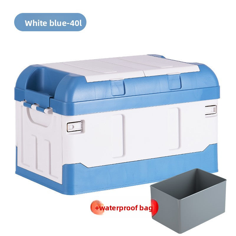 Car trunk storage box