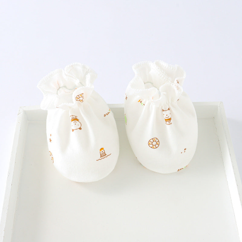 Newborn scratch-resistant gloves