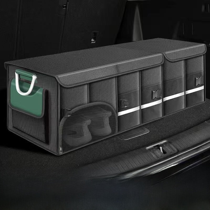 Car trunk storage box