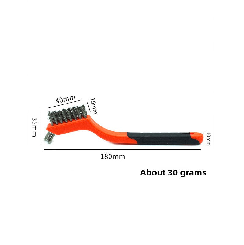 Nine-horse 3pc Double-head set of wire brushes
