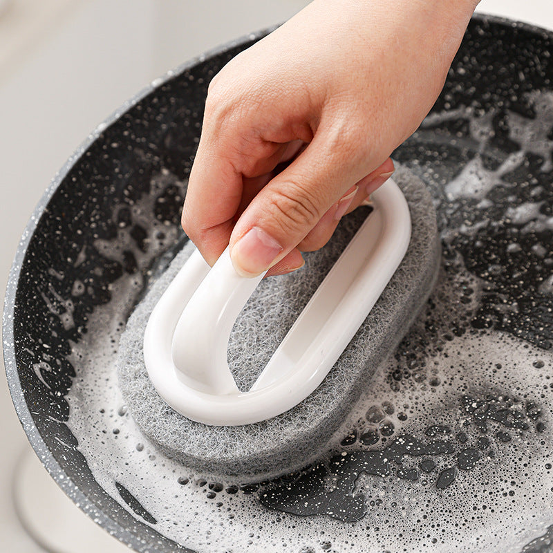 Clean the brush, sponge and handle