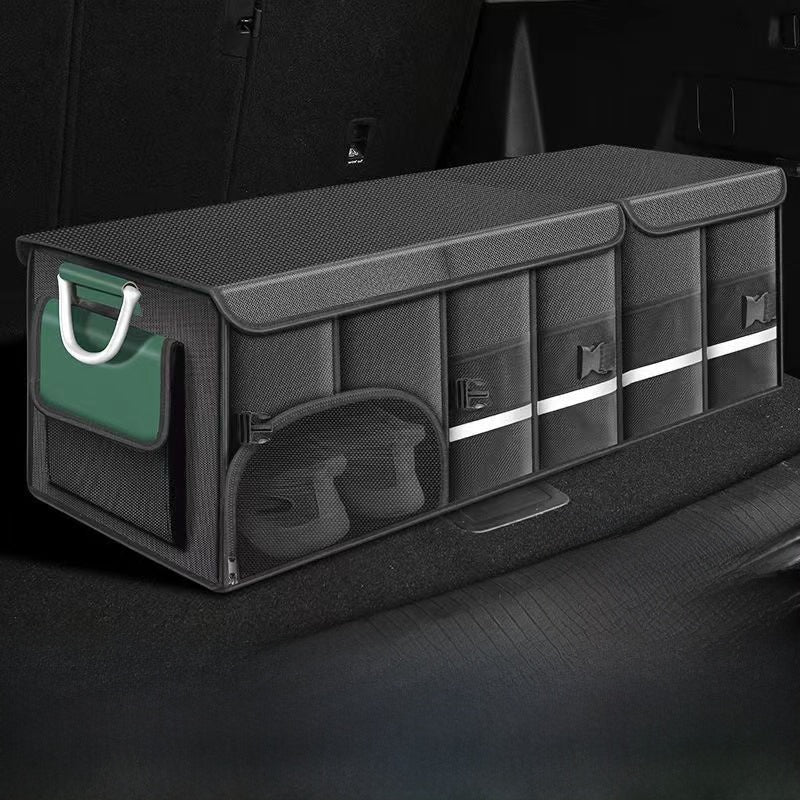 Car trunk storage box