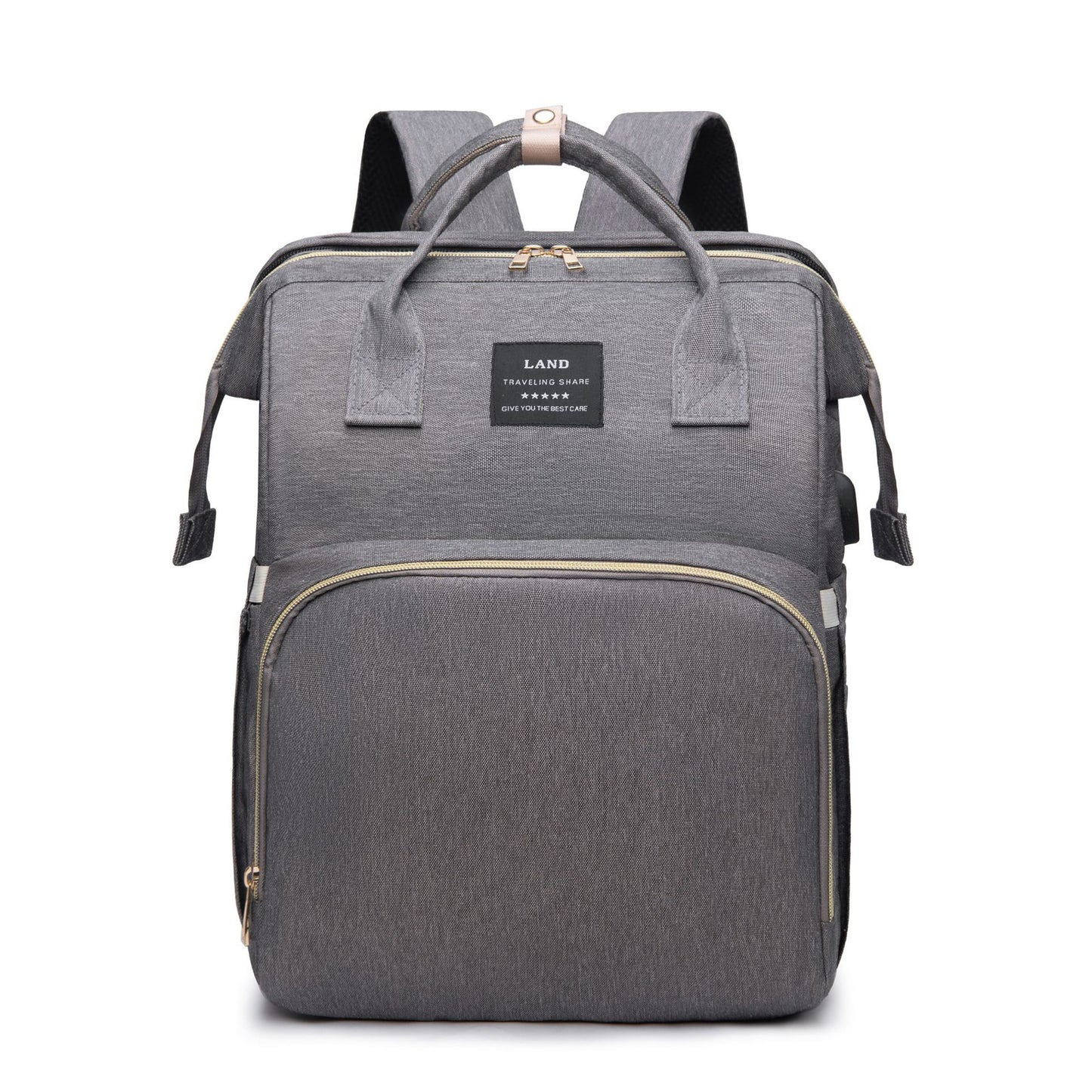 Mummy Bag Backpack with Foldable Crib β Your Ultimate Baby Care Companion!