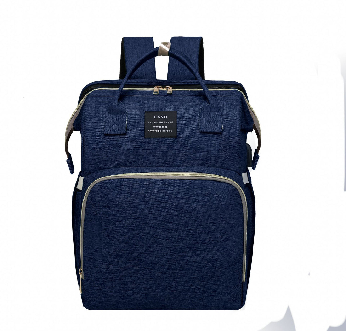 Mummy Bag Backpack with Foldable Crib β Your Ultimate Baby Care Companion!